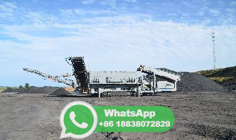 mobiel coal crushing 